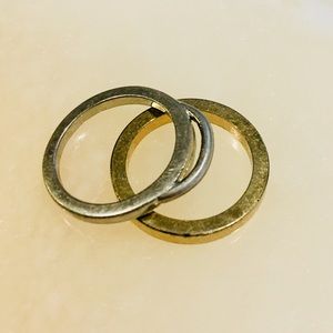 Madewell 2 Stacking Rings